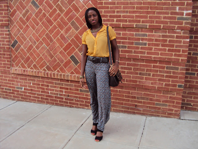 Outfit Post: Floral Pants