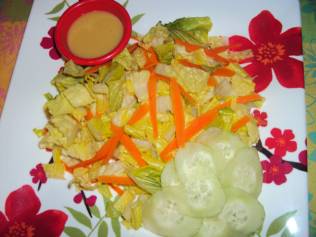 Simple Salad with Honey Mustard Vinaigrette w/ Recipe