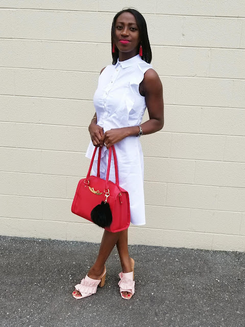 White Shirt Dress